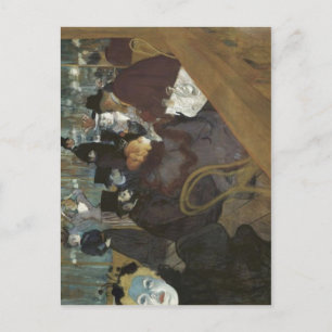 Toulouse-Lautrec, Henri de esky: Na promen?d Mouli Vykort