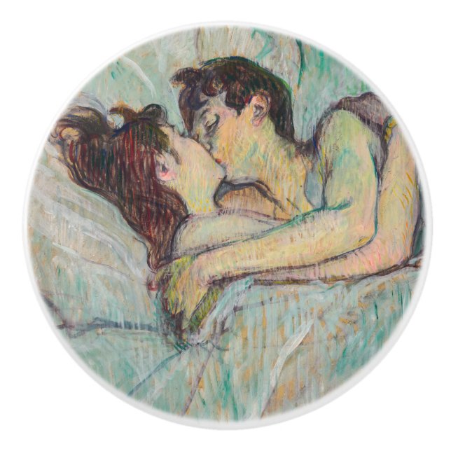 Toulouse-Lautrec - I bed, kyssarna Knopp (Framsidan)