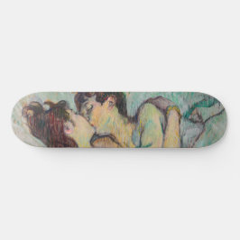 Toulouse-Lautrec - I bed, kyssarna Mini Skateboard Bräda 18,5 Cm