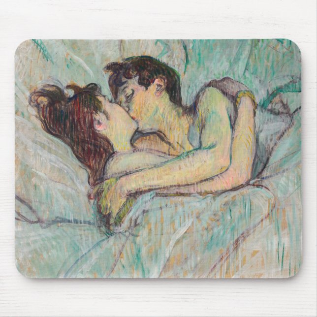 Toulouse-Lautrec - I bed, kyssarna Musmatta (Framsidan)