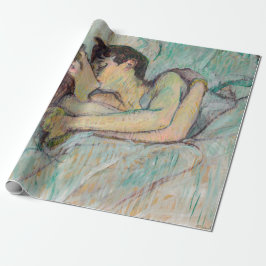 Toulouse-Lautrec - I bed, kyssarna Presentpapper