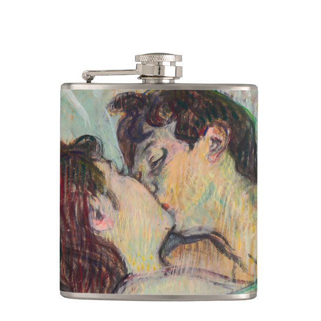 Toulouse-Lautrec - I säng, kyssen Fickplunta (Framsidan)