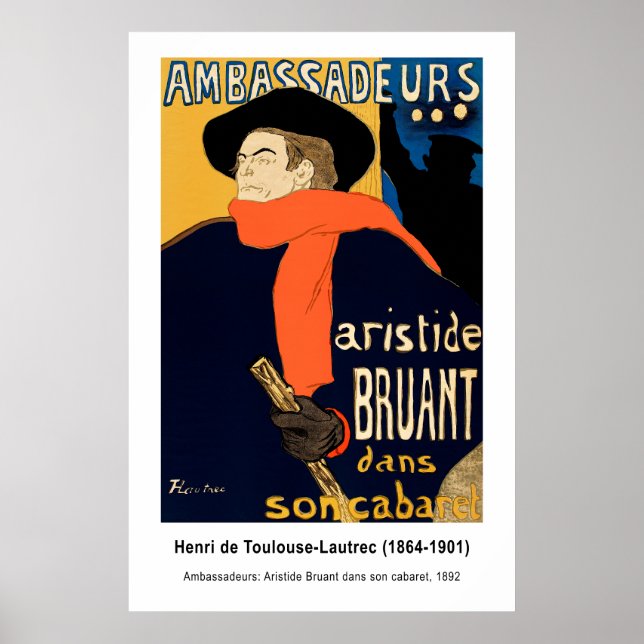 Toulouse-Lautrec | Ikonskåp | Gallery Poster (Framsidan)
