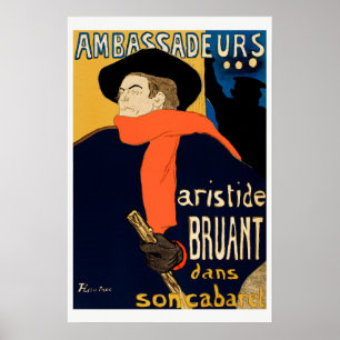 Toulouse-Lautrec Ikonskåp Poster