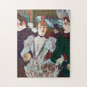 Toulouse-Lautrec - La Goulue Arriving på Rouge Pussel