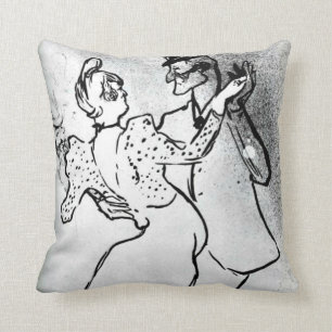 Toulouse-Lautrec: La Goulue och Valentin, Waltz Kudde