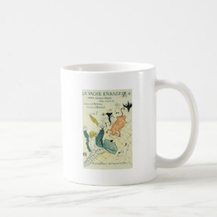 Toulouse-Lautrec La Vache Enragee Kaffemugg
