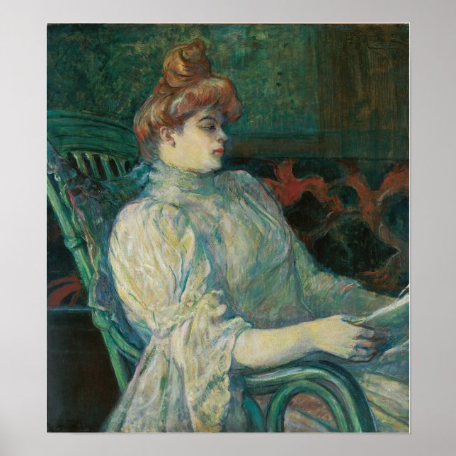 Toulouse-Lautrec - Madame Marthe X Bordeaux Poster (Framsidan)