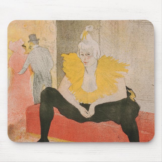 Toulouse-Lautrec - Mademoiselle Cha-u-kao Seated Musmatta (Framsidan)