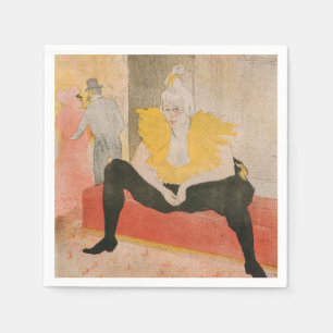 Toulouse-Lautrec - Mademoiselle Cha-u-kao Seated Pappersservett