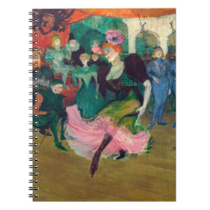 Toulouse-Lautrec - Marcelle Lender, Dancing Bolero Anteckningsbok