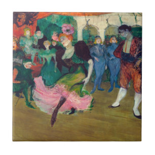 Toulouse-Lautrec - Marcelle Lender, Dancing Bolero Kakelplatta