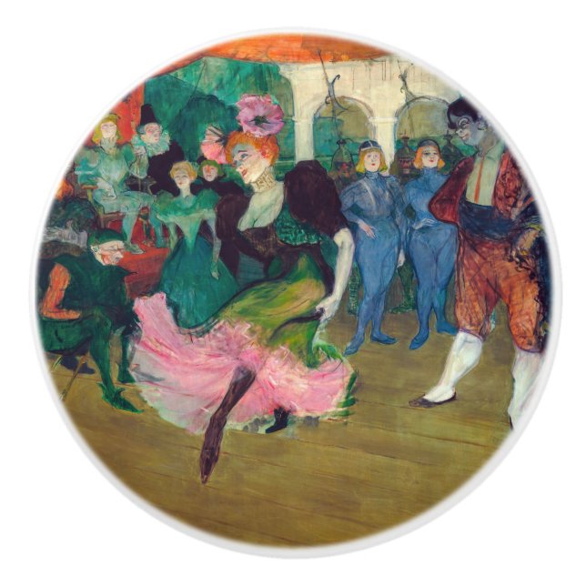 Toulouse-Lautrec - Marcelle Lender, Dancing Bolero Knopp (Framsidan)