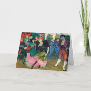 Toulouse-Lautrec - Marcelle Lender, Dancing Bolero Kort