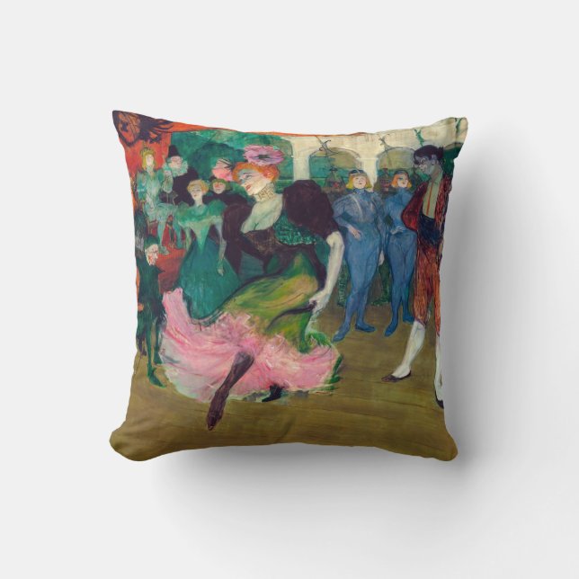 Toulouse-Lautrec - Marcelle Lender, Dancing Bolero Kudde (Framsida)
