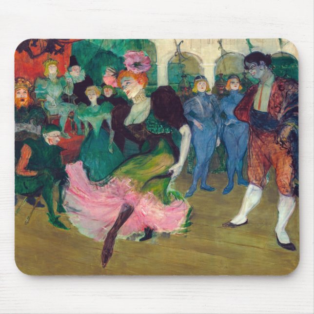 Toulouse-Lautrec - Marcelle Lender, Dancing Bolero Musmatta (Framsidan)