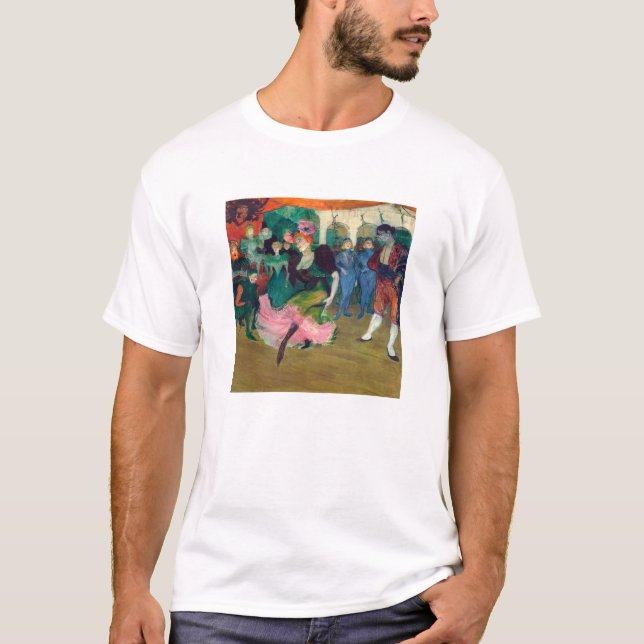 Toulouse-Lautrec - Marcelle Lender, Dancing Bolero T Shirt (Framsida)