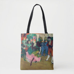Toulouse-Lautrec - Marcelle Lender, Dancing Bolero Tygkasse