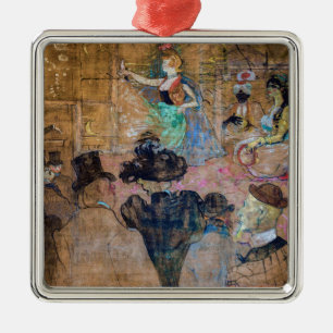 Toulouse-Lautrec - Moorish Dance / Almehs Julgransprydnad Metall