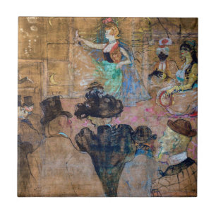 Toulouse-Lautrec - Moorish Dance / Almehs Kakelplatta