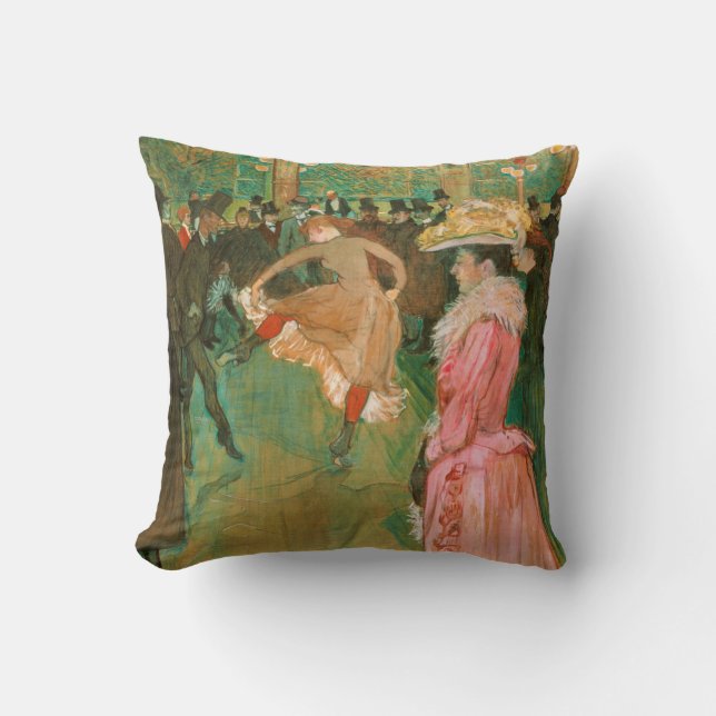Toulouse-Lautrec - På Rouge, Dansen Kudde (Framsida)