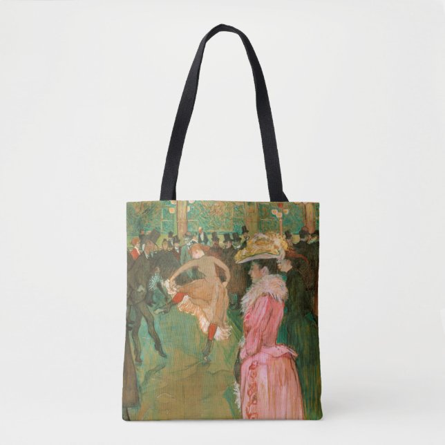 Toulouse-Lautrec - På Rouge, Dansen Tygkasse (Framsida)