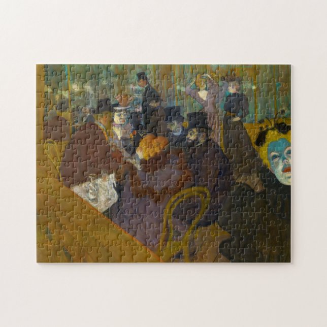 Toulouse-Lautrec - På Rouge Pussel (Horisontell)