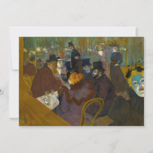 Toulouse-Lautrec - På väg Inbjudningar