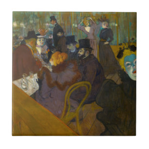 Toulouse-Lautrec - På väg Kakelplatta