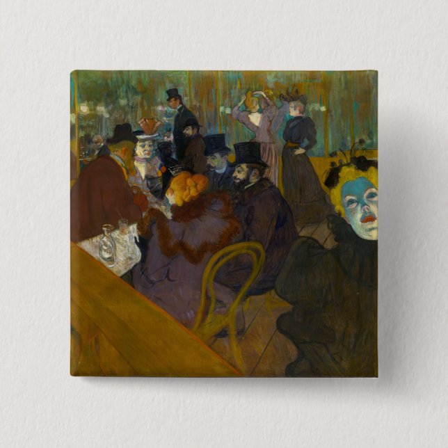 Toulouse-Lautrec - På väg Knapp (Framsida)