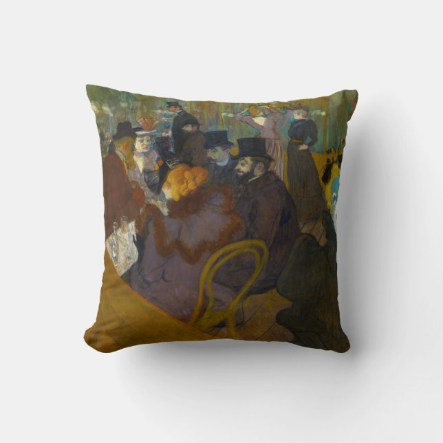 Toulouse-Lautrec - På väg Kudde (Framsida)