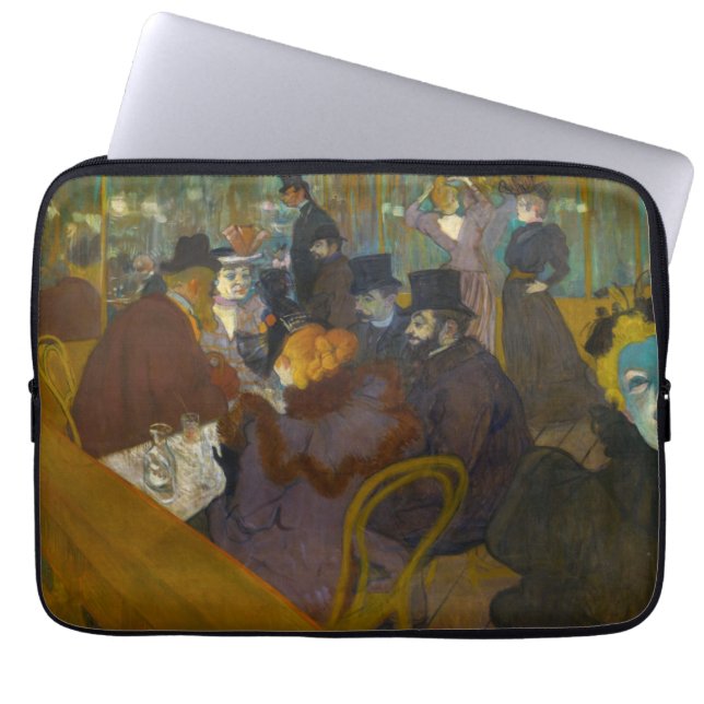 Toulouse-Lautrec - På väg Laptop Fodral (Framsidan)