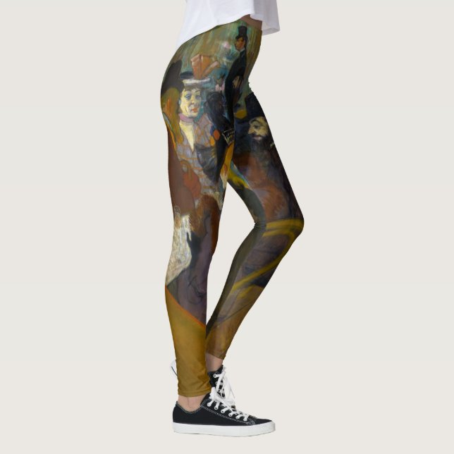 Toulouse-Lautrec - På väg Leggings (Höger)