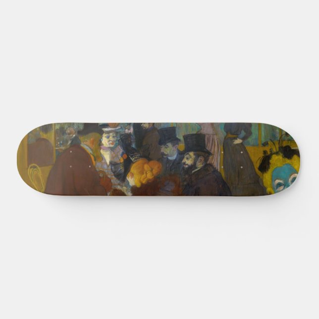 Toulouse-Lautrec - På väg Mini Skateboard Bräda 18,5 Cm (Horz)