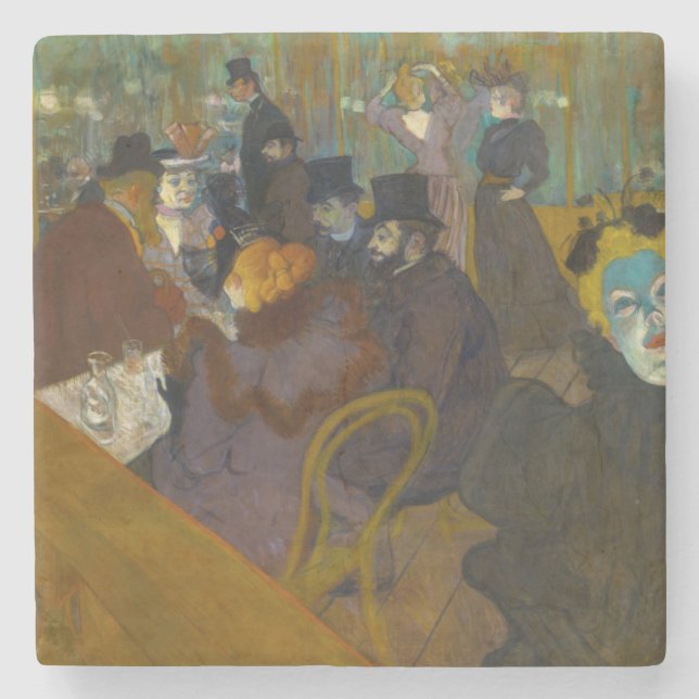 Toulouse-Lautrec - På väg Stenunderlägg (Framsidan)