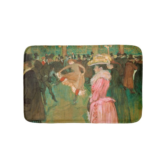 Toulouse-Lautrec - På vägen, dansen Badrumsmatta (Framsidan)