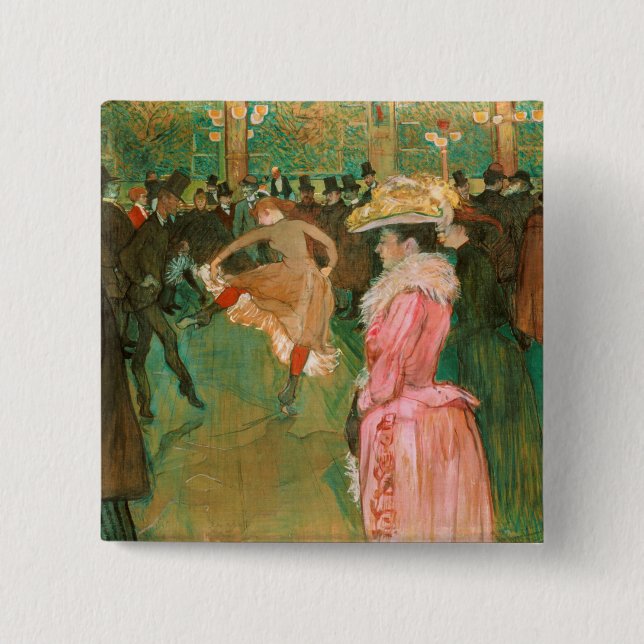 Toulouse-Lautrec - På vägen, dansen Knapp (Framsida)