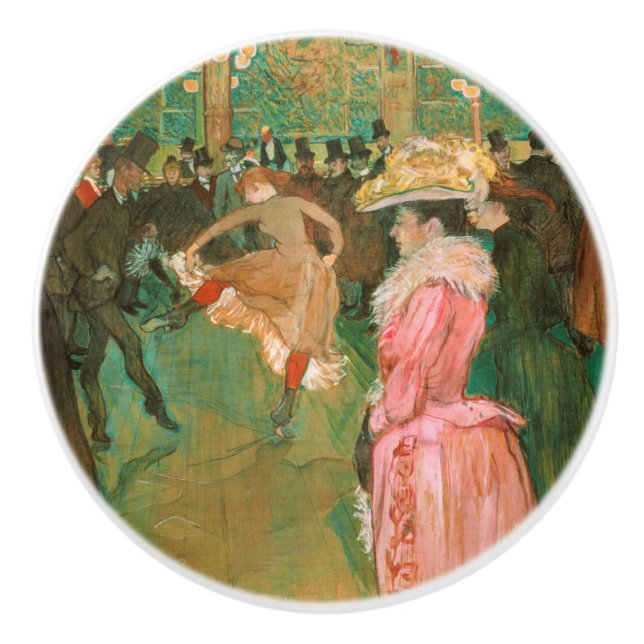 Toulouse-Lautrec - På vägen, dansen Knopp (Framsidan)