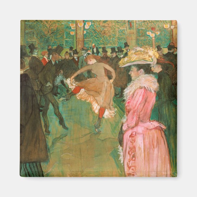Toulouse-Lautrec - På vägen, dansen Magnet (Framsidan)
