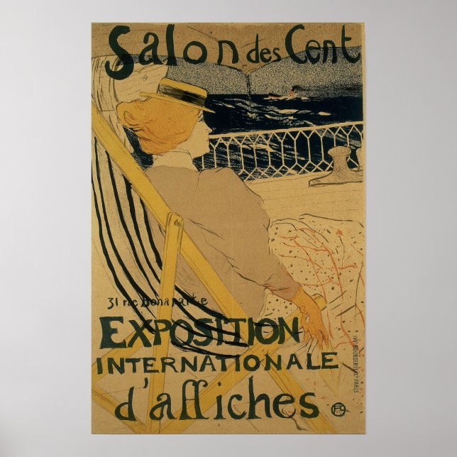 Toulouse-Lautrec - Passageraren i kabin 54 (... Poster (Framsidan)