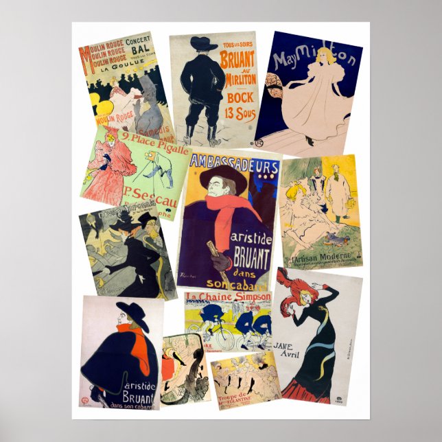 Toulouse-Lautrec Poster (Framsidan)