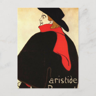 Toulouse Lautrec Poster Art Vykort