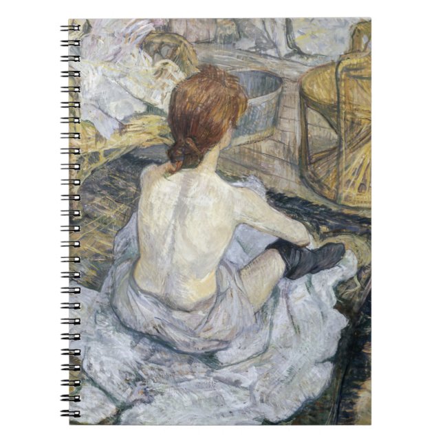 Toulouse-Lautrec - Rousse / Toilet Anteckningsbok (Framsidan)