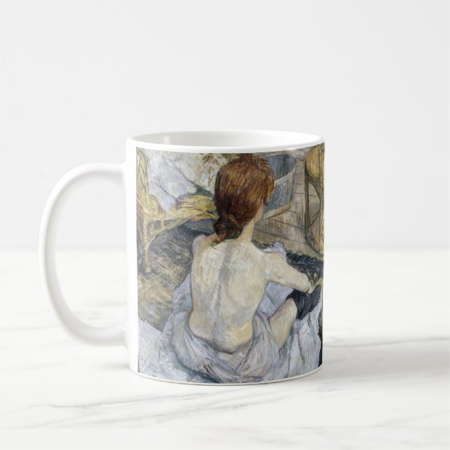 Toulouse-Lautrec - Rousse / Toilet Kaffemugg (Vänster)
