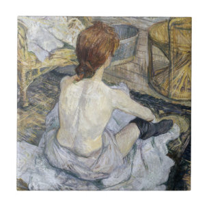 Toulouse-Lautrec - Rousse / Toilet Kakelplatta