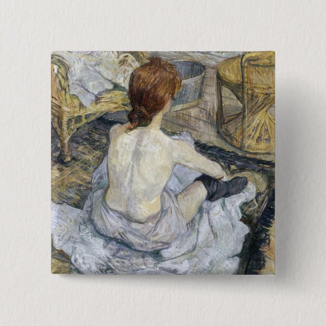 Toulouse-Lautrec - Rousse / Toilet Knapp (Framsida)