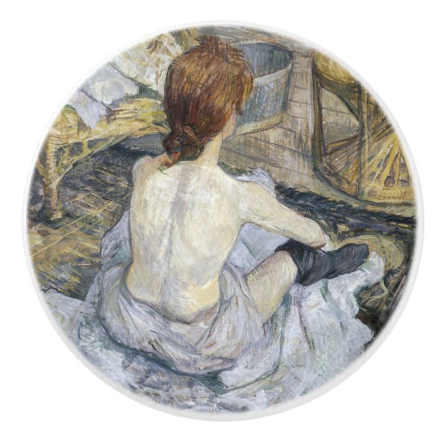 Toulouse-Lautrec - Rousse / Toilet Knopp (Framsidan)