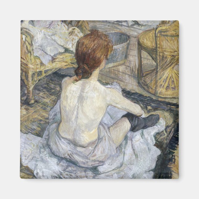 Toulouse-Lautrec - Rousse / Toilet Magnet (Framsidan)