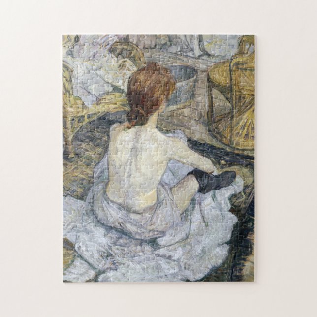 Toulouse-Lautrec - Rousse / Toilet Pussel (Vertikal)