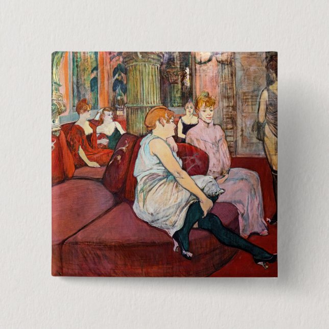 Toulouse-Lautrec - Salon, rue des Moulins Knapp (Framsida)